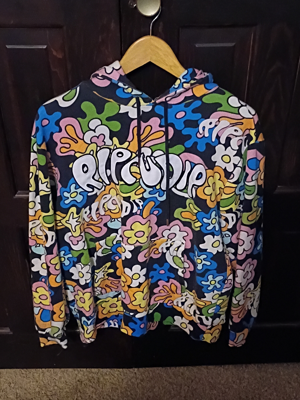 Ripndip Multicolor Floral Crewneck Hoodie